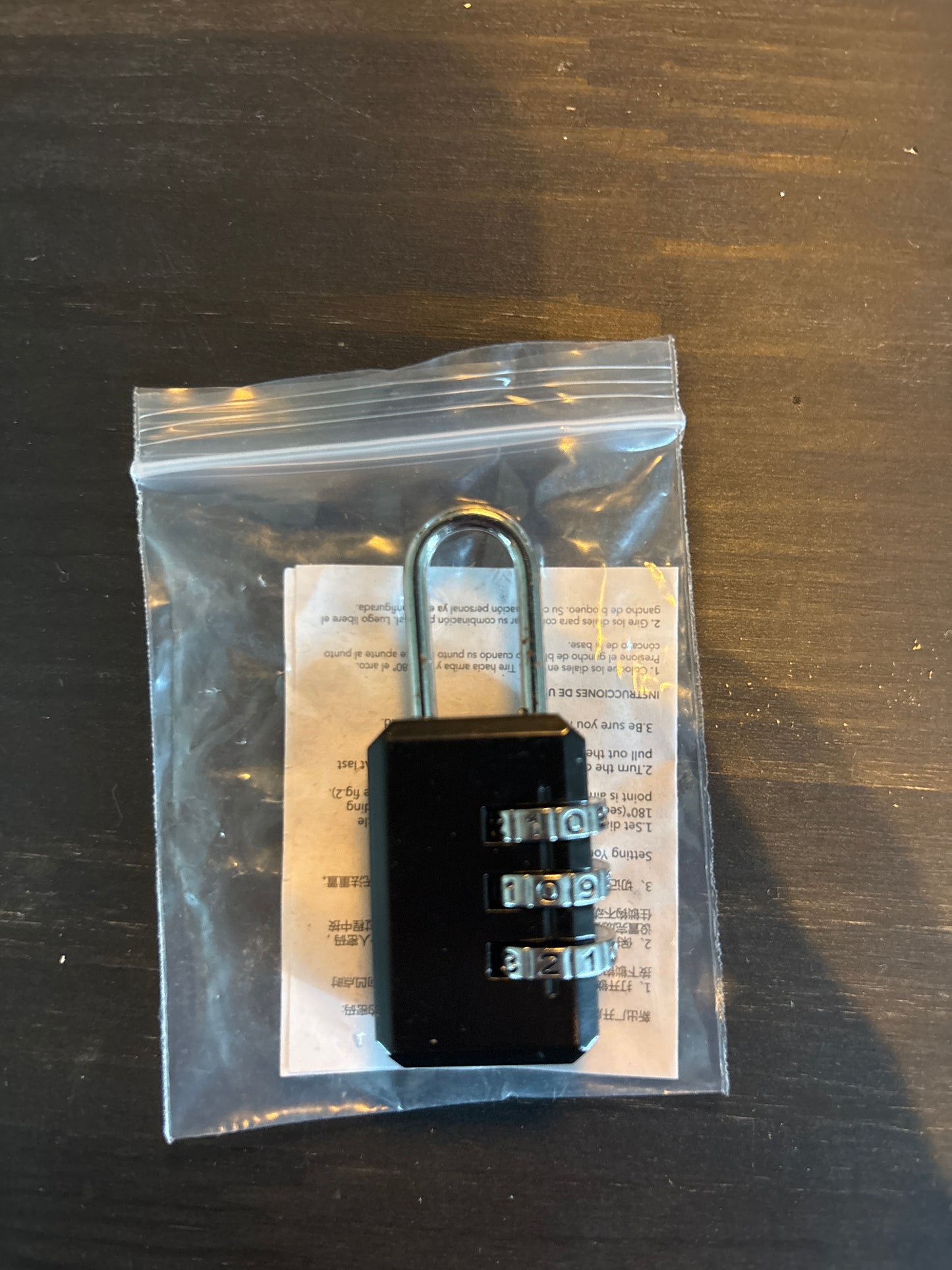 Padlock for lockers