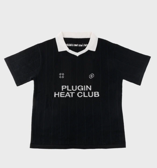Calme x Plugin Short Sleeve Shirt (Black)